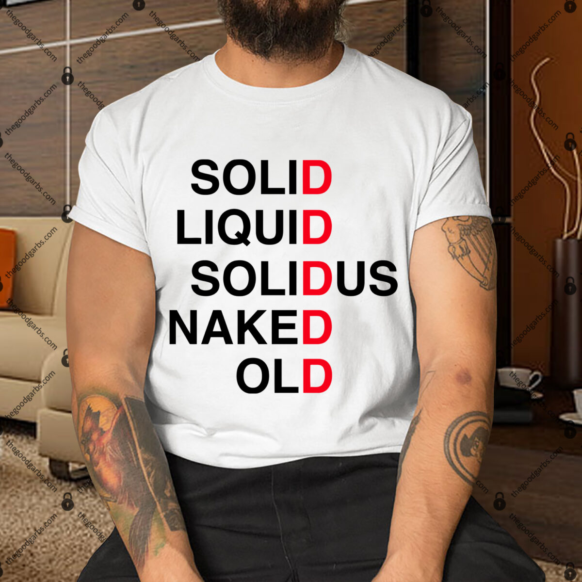 Solid Liquid Solidus Naked Old Shirt