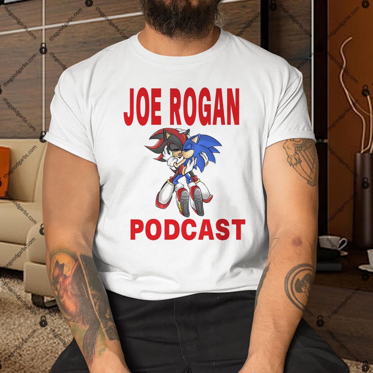 Sonic Joe Rogan Podcast Shirt