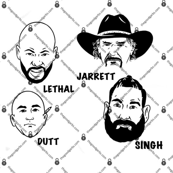 Sonjay Dutt The 4 Faces Of Evil T-Shirt