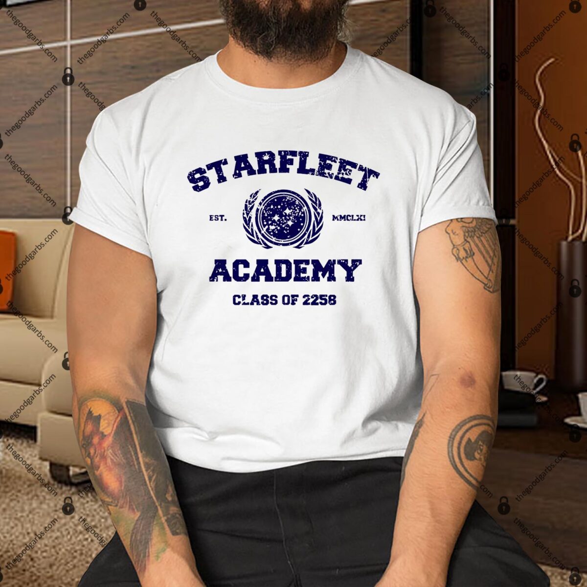 Starfleet Academy Distressed Shirt