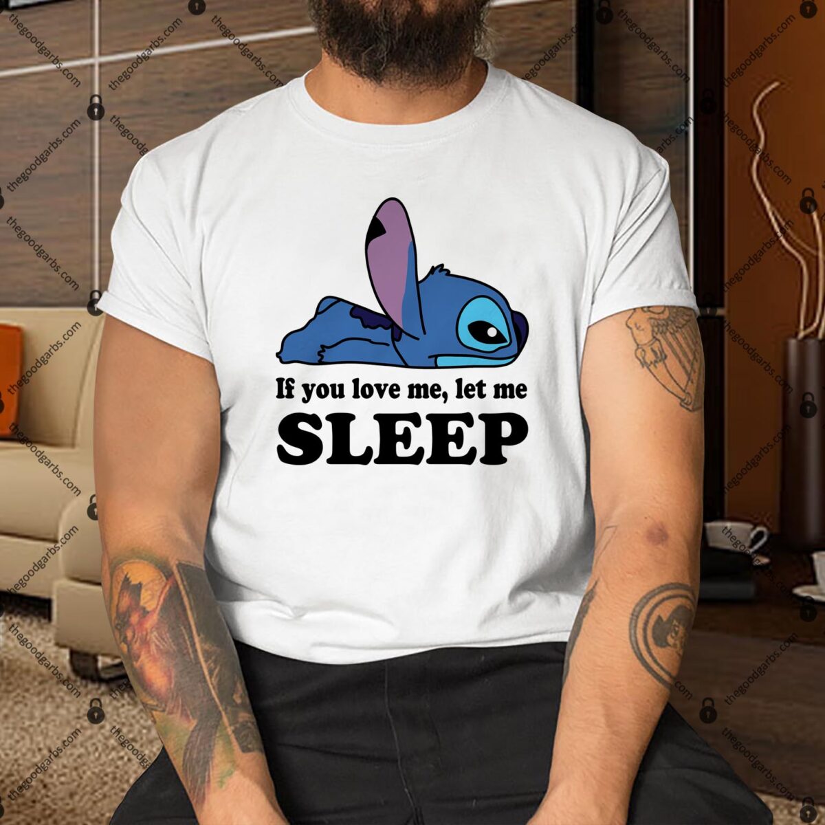 Stitch If You Love Me Let Me Sleep Shirt