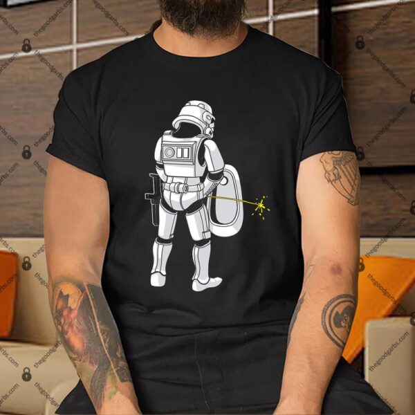 Stormtrooper in the Bathroom Shirt