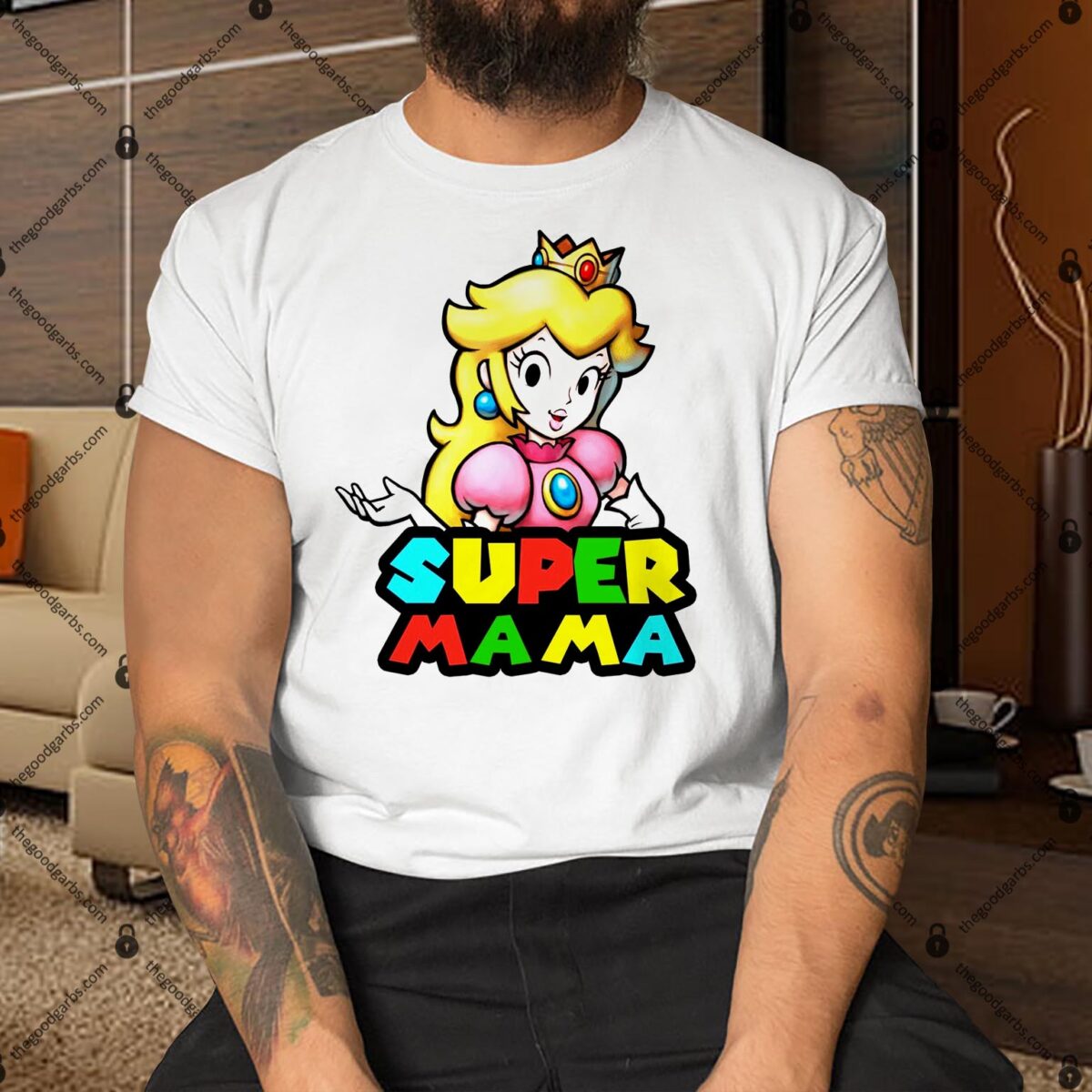Super Mama Gamer Logo Shirt