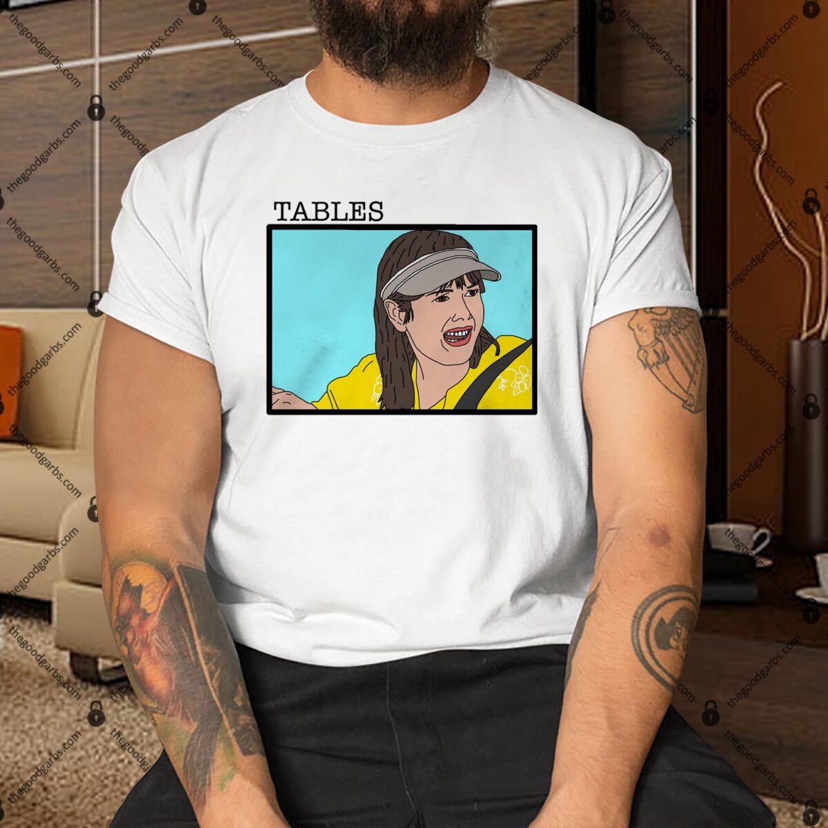 Tables I Think You Should Leave Cartoon Shirt