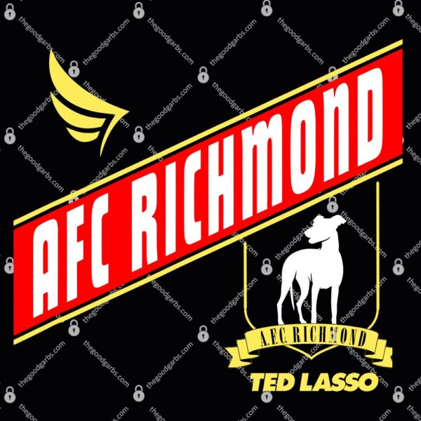 Ted Lasso Afc Richmond Crossed Band Logo T-Shirt