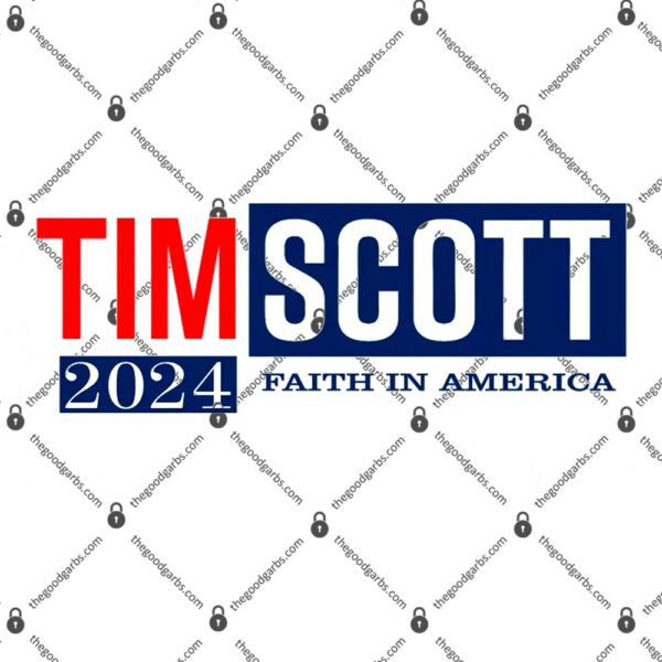 Tim Scott For President 2024 Campaign T-Shirt