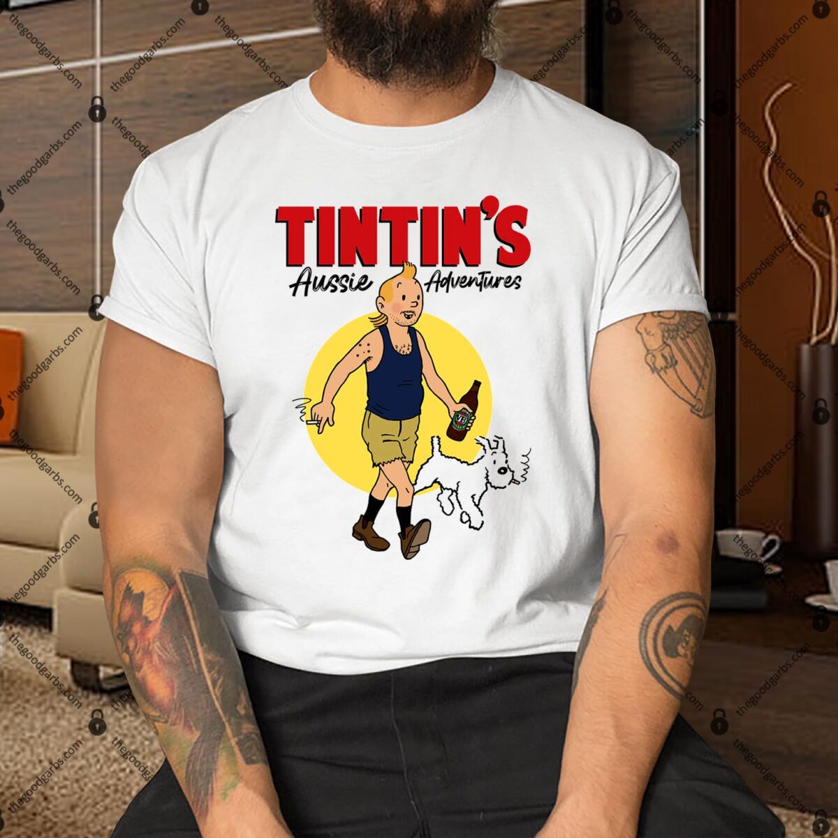 Tintin's Aussie Adventures Shirt