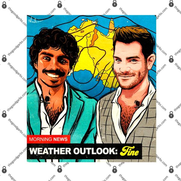 Tony Armstrong Nate Byrne Weather Outlook T-Shirt