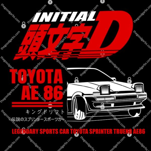 Toyota Ae86 Initial D T-Shirt