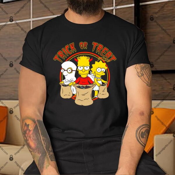 Trick Or Treat Simpsons Shirt