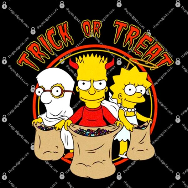 Trick Or Treat Simpsons T-Shirt