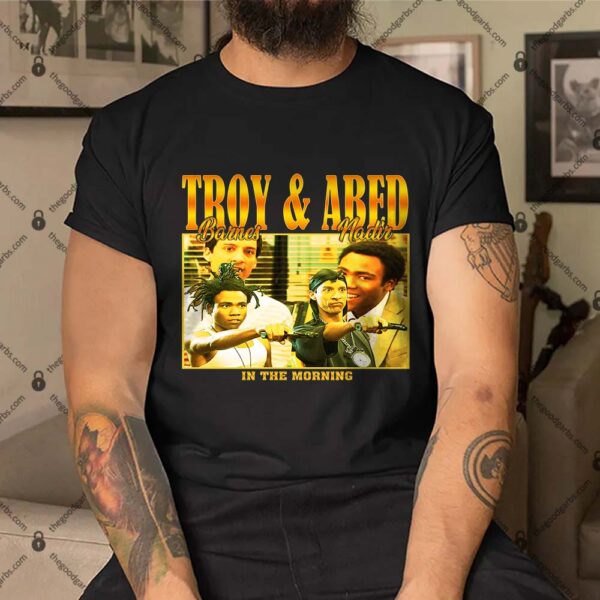 Troy Barnes & Abed Nadir In The Morning Shirt1