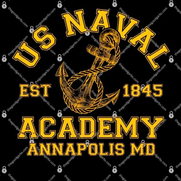 US NAVAL Est 1845 Academy Annapolis MD T-Shirt