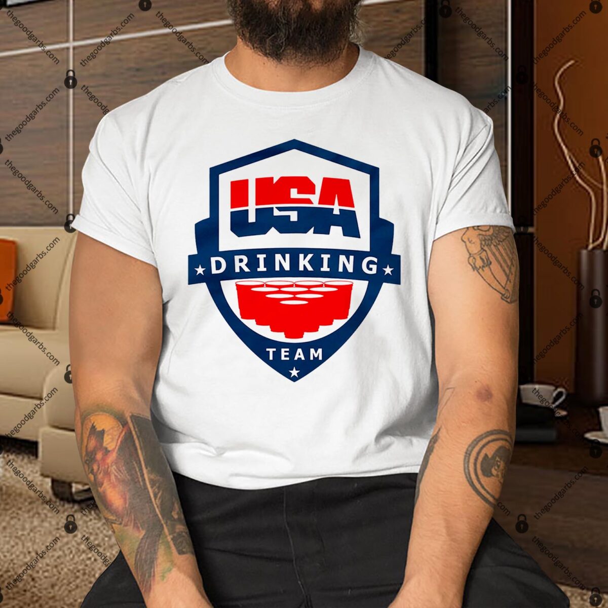 USA DT - Beer Pong Shirt