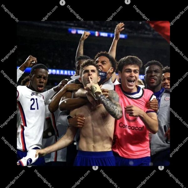 USMNT Christian Pulisic Shush Moment Goal Celebration T-Shirt