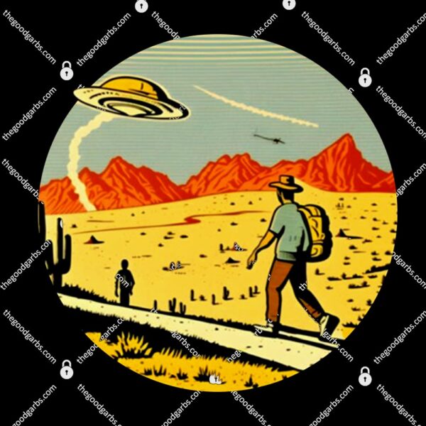 Ufo Abduction Vintage Ufology T-Shirt