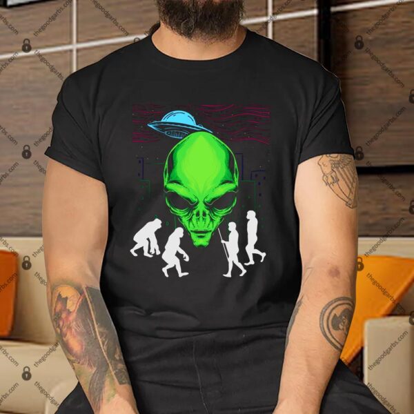 Ufo Outerspace Spaceship Extra Terrestrial Scienti Shirt