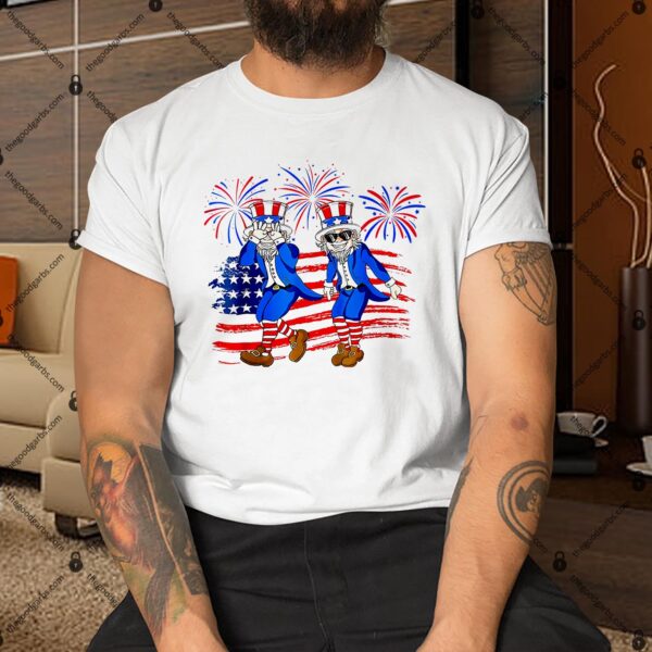 Uncle Sam Griddy Dance Funny 4th Of July Independence Day Shirt