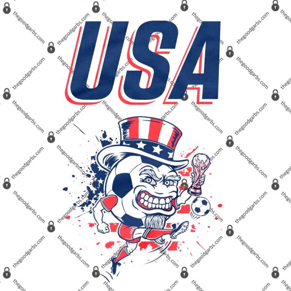 Uncle Sam USA Soccer T-Shirt