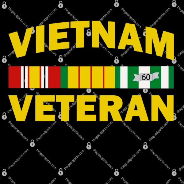 Vietnam Veteran Flag Logo T-Shirt