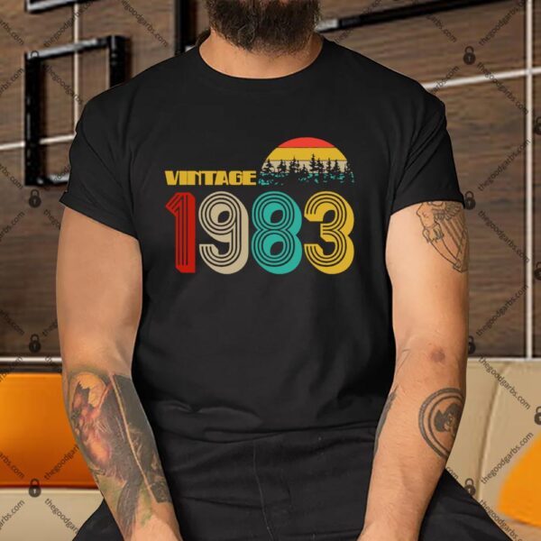 Vintage 1983 Sun Wilderness 40th Birthday Shirt