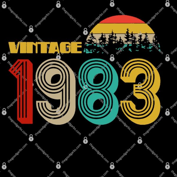 Vintage 1983 Sun Wilderness 40th Birthday T-Shirt