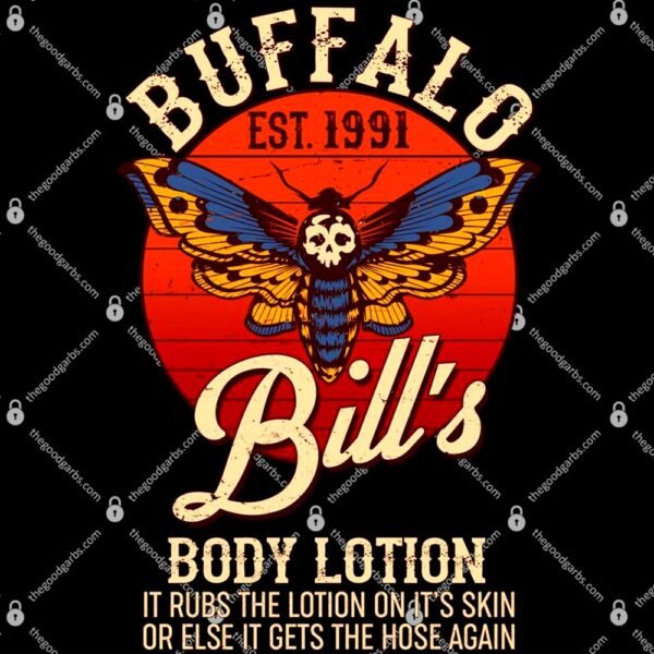Vintage Buffalo Bill's Body Lotion Est 1991 Silence Of the Lambs T-Shirt