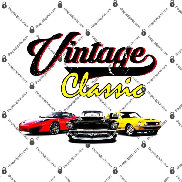 Vintage Classic Oldies Cars T-Shirt