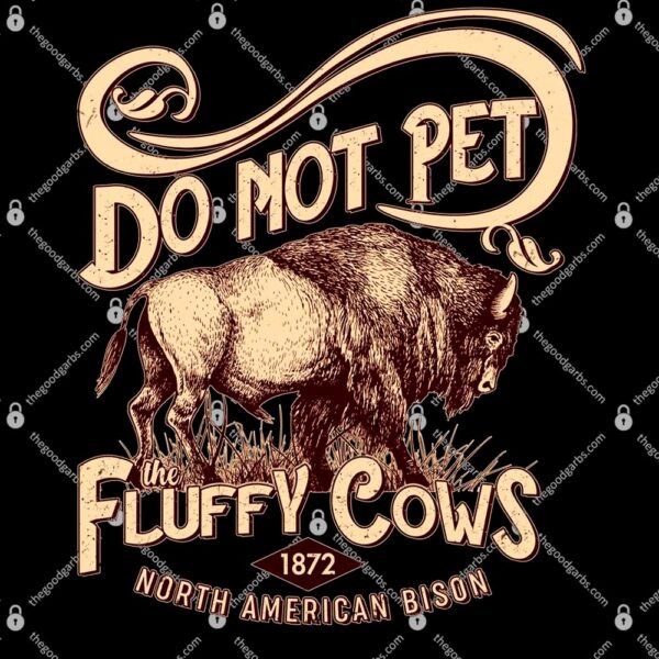 Vintage Do Not Pet The Fluffy Cows T-Shirt
