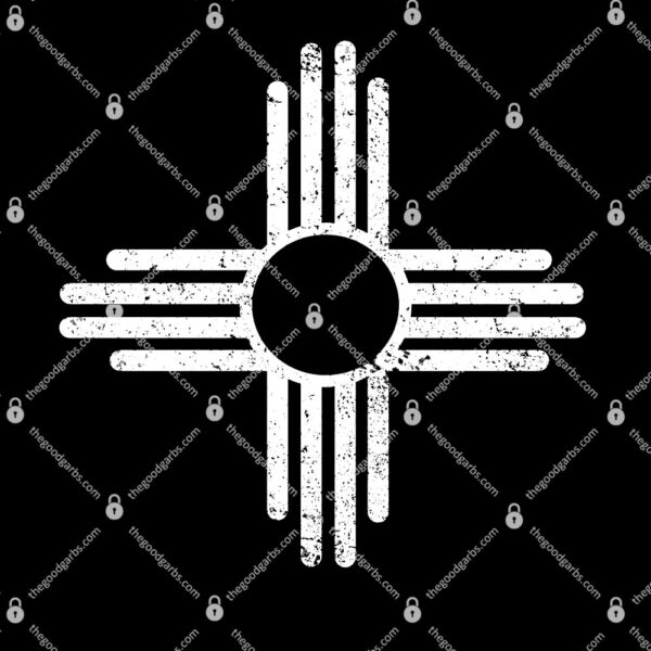 Vintage New Mexico Flag Symbol T-Shirt