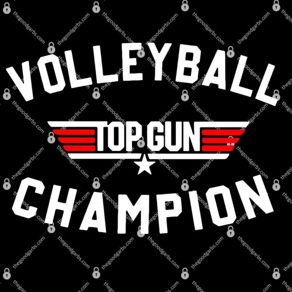 Volleyball Top Gun Champion T-Shirt
