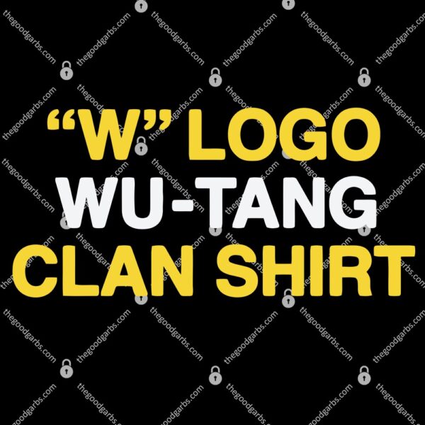 W Logo Wu Tang Clan T-Shirt