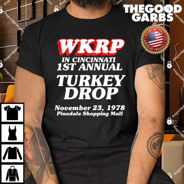 WKRP In Cincinnati 1st Annual Turkey Drop Shirt