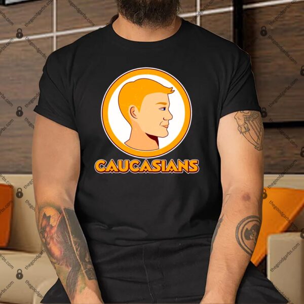 Washington Caucasians Football Logo Shirt