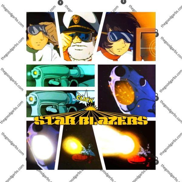 Wave Motion Gun Star Blazers T-Shirt