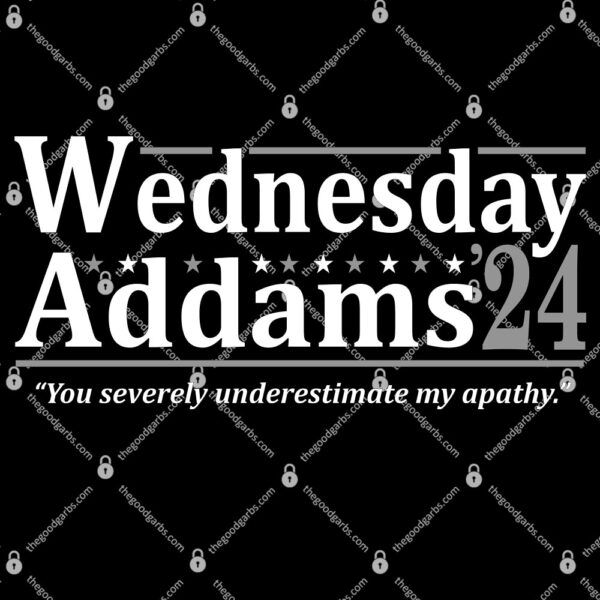 Wednesday Addams 2024 Election T-Shirt
