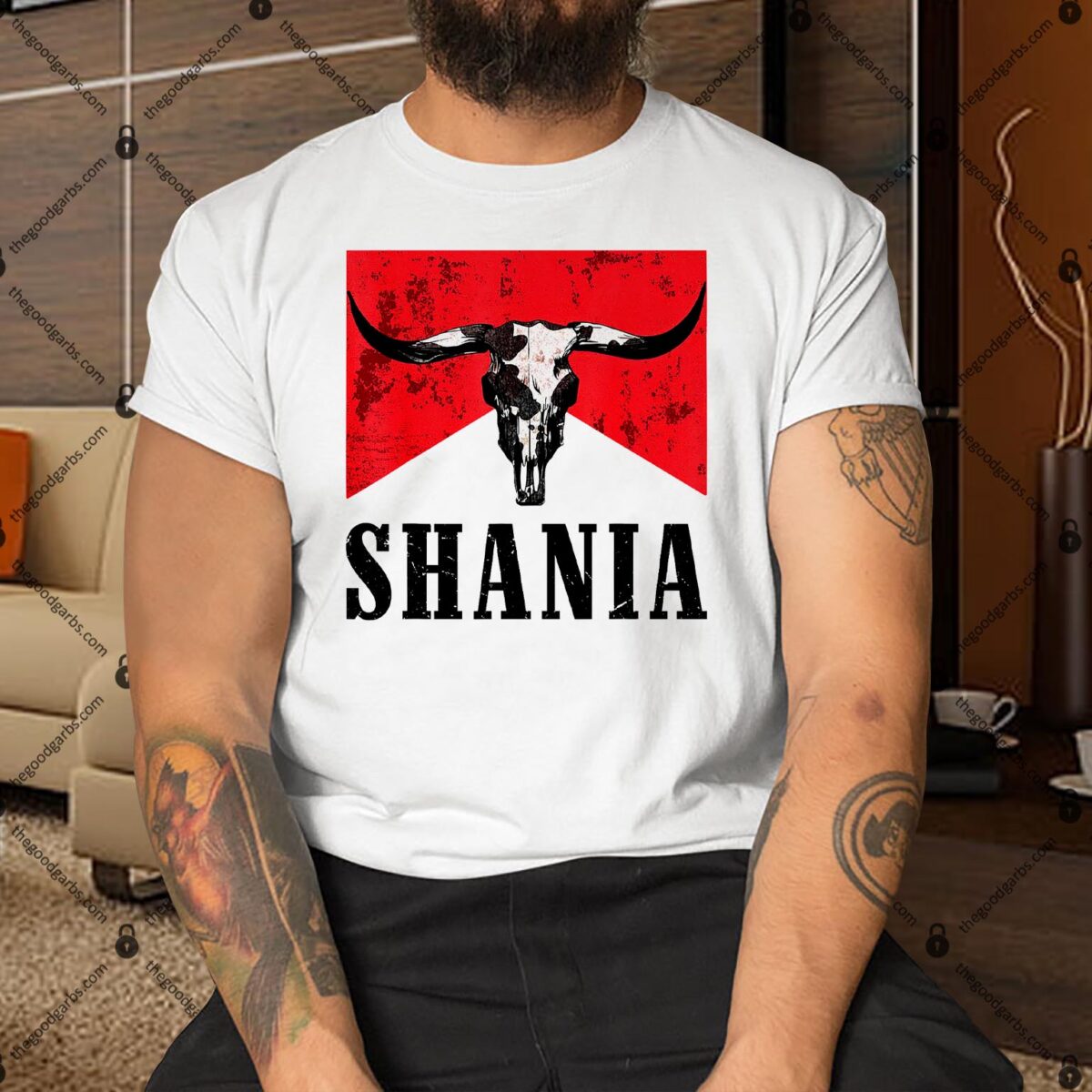 Western Shania First Name Punchy Cowboy Cowgirl Rodeo Style Shirt