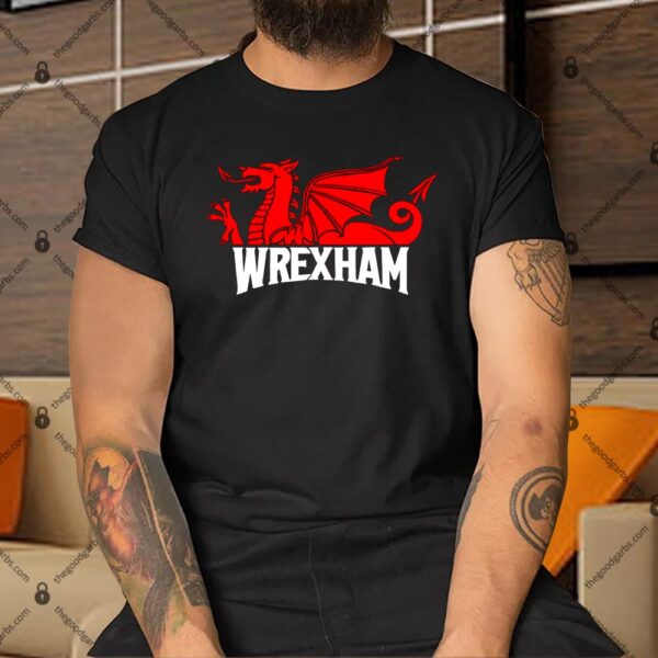Wrexham FC Wrexham Dragon Football Club Champion Shirt