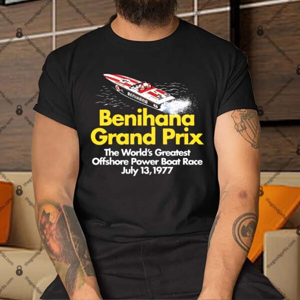 1977 Benihana Grand Prix Shirt