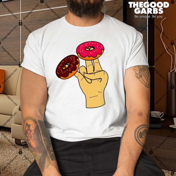 2 In The Pink 1 In The Stink Dirty Humor Donut Shirt