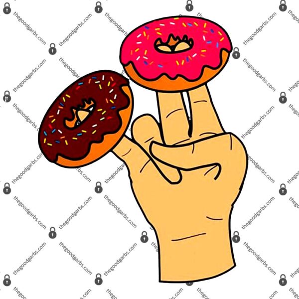 2 In The Pink 1 In The Stink Dirty Humor Donut T-Shirt