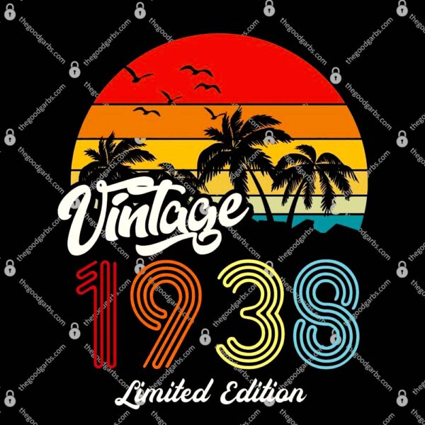 85th Birthday Vintage Limited Edition 1938 T-Shirt