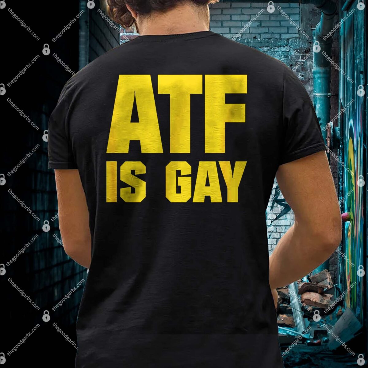 ATF Is Gay Black Shirt