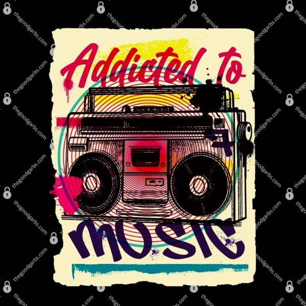 Addicted To Music T-Shirt