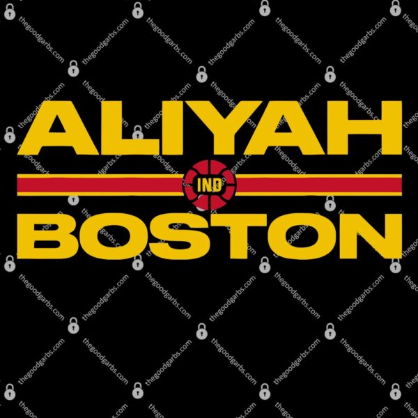 Aliyah Boston Text Stack Tshirt