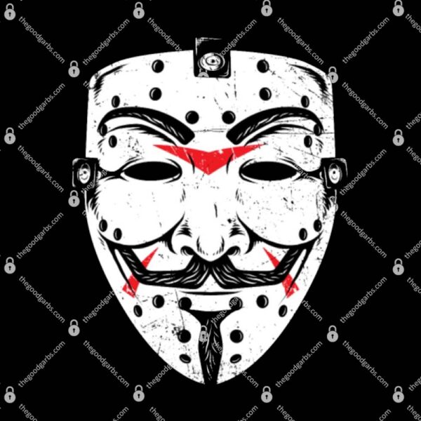Anonymous Mask Friday 13th T-Shirt