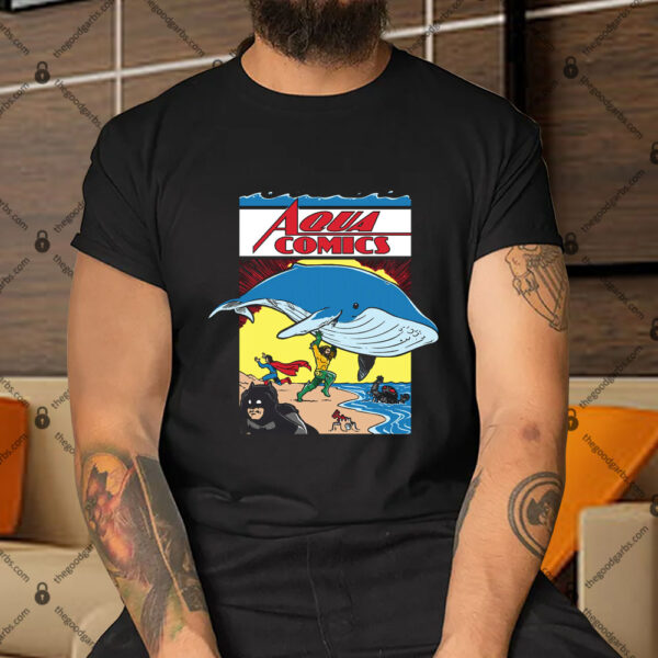 Aqua Comics Shirt
