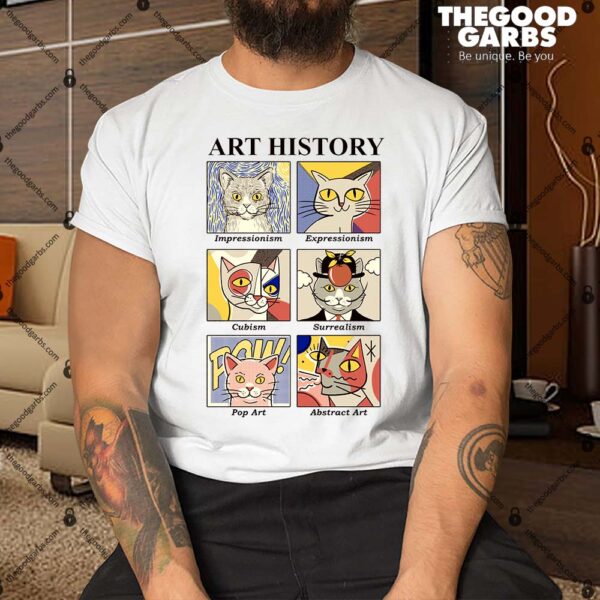 Art History Cat Shirt