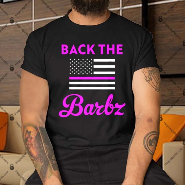 Back The Barbz US Flag Nicki Minaj Fan Shirt 1