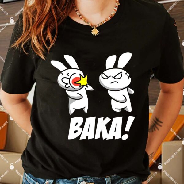 Baka! Rabbit Slap Funny Anime Shirt